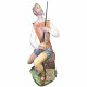 Figura Porcelna LLadro Don Quijote declamando