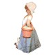 Figura Porcelana LLadro Cargada con pozales