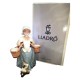 Figura Porcelana LLadro Cargada con pozales