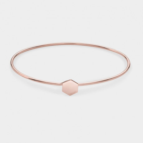 PULSERA RIGIDA CLUSE- HEXÀGONO ROSA